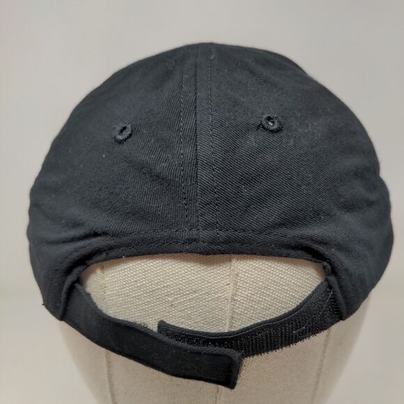 Nike Boy's Strapback Hat Black Size Child Embroidered Swoosh Logo - Picture 5 of 8